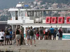 La partenza da Trieste, alcuni anni fa, dell’Adriatica, sostituita poi dalla Vidali dall’Audace Foto Lasorte