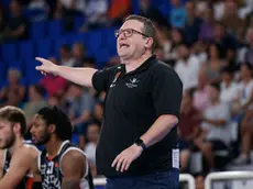 Marco Ramondino, coach della Givova Scafati, qui ai tempi della Bertram Tortona Foto Ciamillo/Castoria
