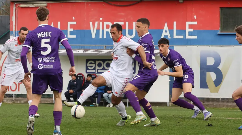 Marco Olivieri è il bomber della Triestina con nove reti realizzate foto Mariani/Lasorte