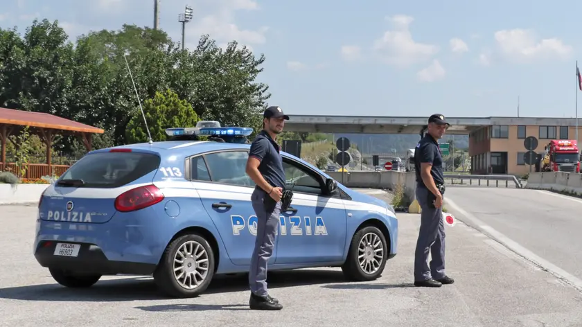 Controlli della Polizia a Fernetti (Lasorte)