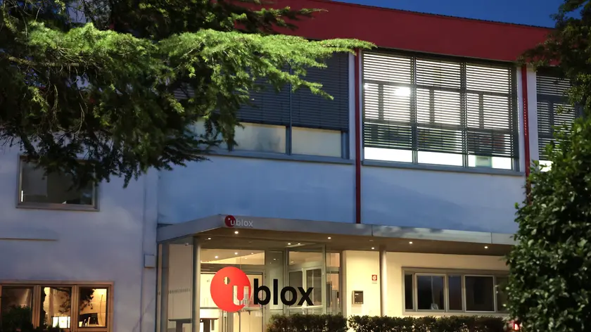 La sede della U-blox a Sgonico, dove operano quasi 200 lavoratori ad alto tasso di specializzazione, in maggioranza ingegneri