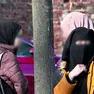 Ragazze con il niqab