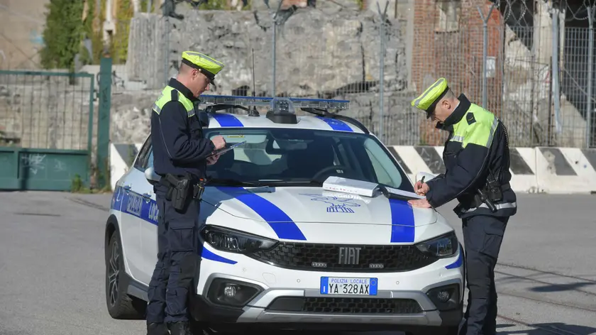 Polizia locale sul posto (Foto d'archivio)