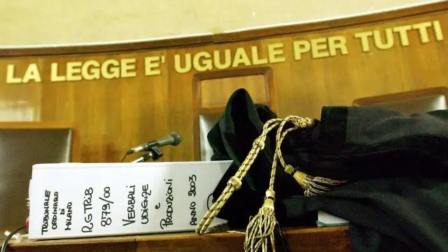 Un’aula di tribunale