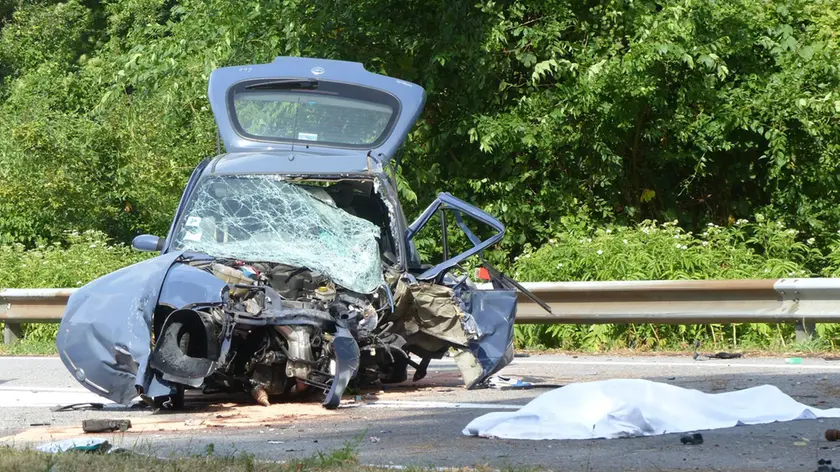 Il teatro del tragico incidente sul Vallone in cuì morì il 34enne Francesco Maria Tomasso (Bumbaca)