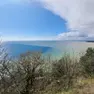 In chiaro l’acqua dolce dell’Isonzo nel Golfo di Trieste vista dalla Costa dei Barbari