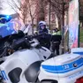 La Polizia locale in viale Miramare subito dopo l’incidente mortale foto Silvano