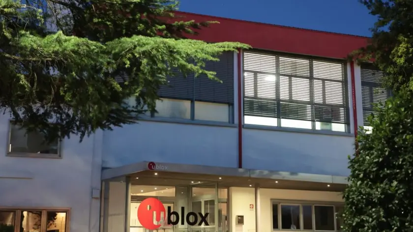 L'azienda U-blox di Sgonico Foto Andrea Lasorte