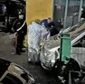 Il luogo dell'omicidio in via Papa Giovanni XXIII