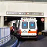 Un'ambulanza a Cattinara