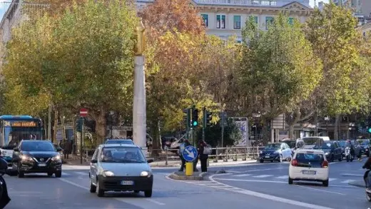 Piazza Garibaldi Foto d'archivio Silvano