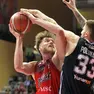 Un passaggio del match contro la Virtus Bologna (Bruni)