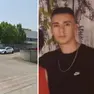 Lo stabilimento della Stm a Maniago e, a destra, il 22enne Daniel Tafa