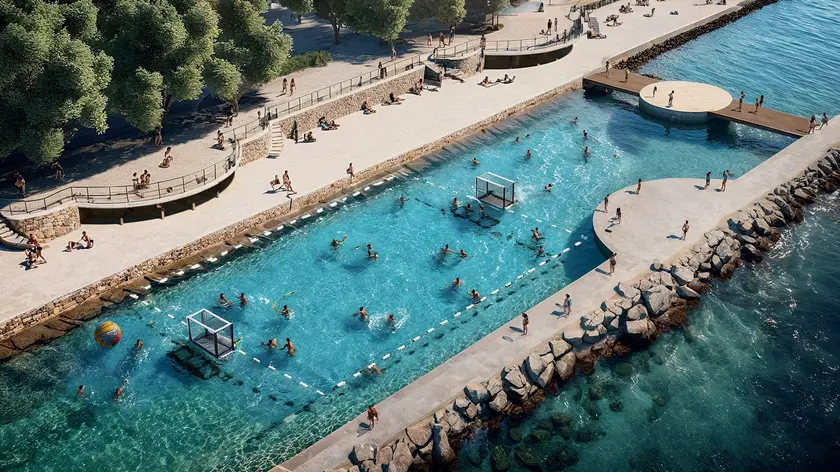 Un rendering del progetto