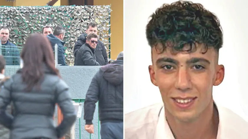 L'arrivo di parenti e amici a Vajont nella casa di Daniel Tafa, morto a 22 anni