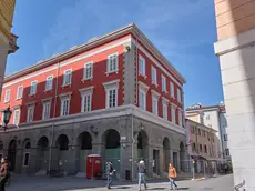 Nella foto il cantiere della nuova Despar a Cavana Foto Massimo Silvano