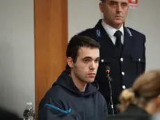 Filippo Turetta durante l'interrogatorio come imputato nel processo per l'omicidio di Giulia Cecchettin
