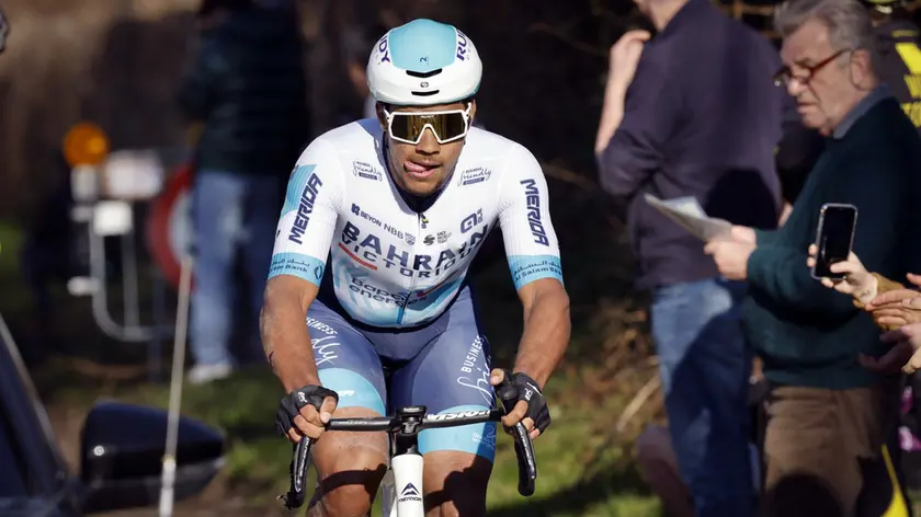 Il ciclista triestino Daniel Skerl