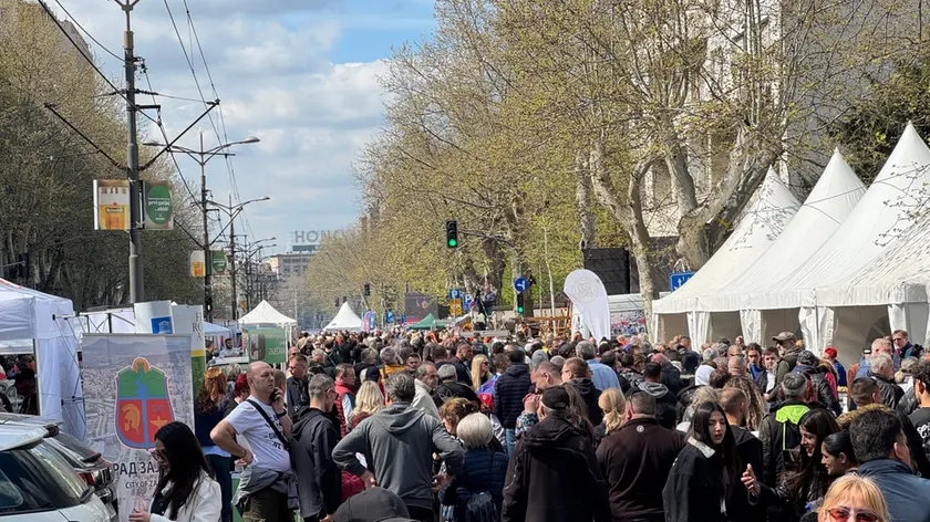 Begrado in attesa della manifestazione di sabato