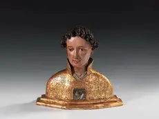 Il busto reliquiario di San Taziano (foto Sclauzero)
