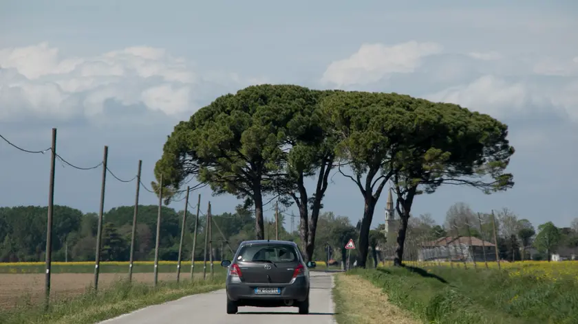 Via Due fiumi in direzione di Isola Morosini Katia Bonaventura