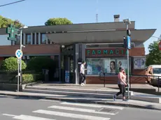 La farmacia di Staranzano dove sono avvenuti i furti. foto Bonaventura