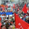 Un corteo del Primo Maggio degli anni passati (Bruni)