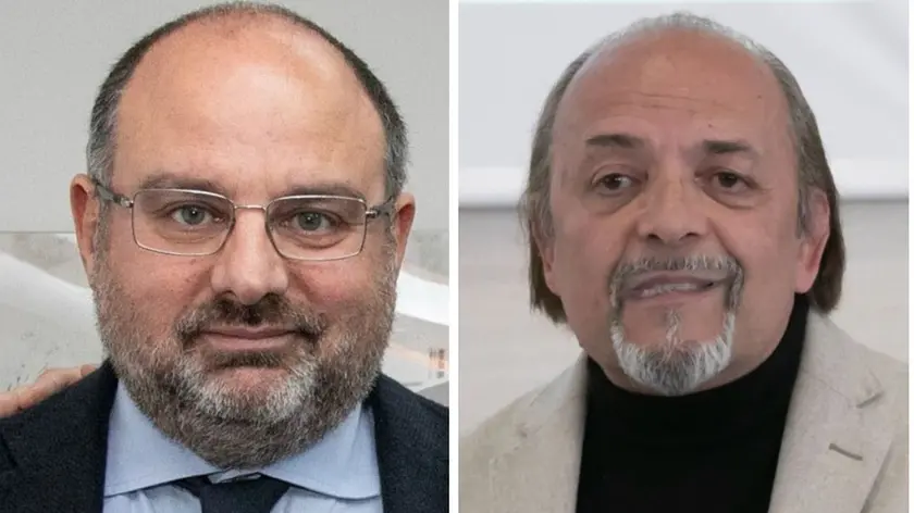A sinistra Diego Moretti e a destra Luca Fasan