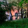 I Vigili del fuoco e le fiamme al campeggio Obelisco di Opicina (Silvano)