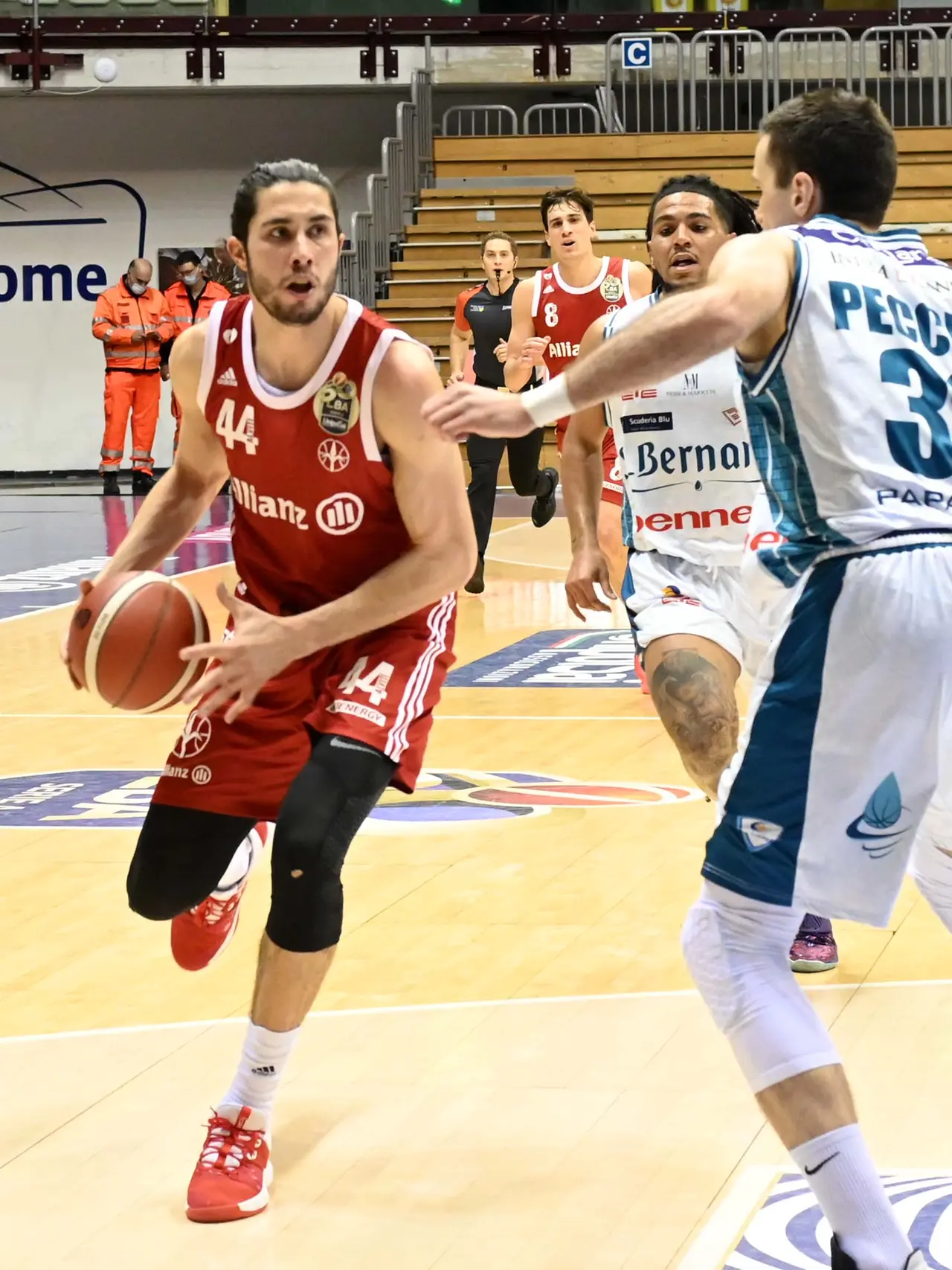 Davide Alviti, a Trieste nel 2020-21, oggi a Varese (Foto Bruni)