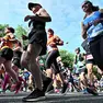 La partenza della mezza maratona da Duino nell’edizione 2024