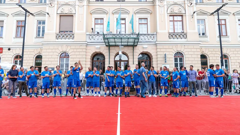 La giornata di festa alla Transalpina dedicata al calcio e alla musica (Foto Tibaldi/Marega)