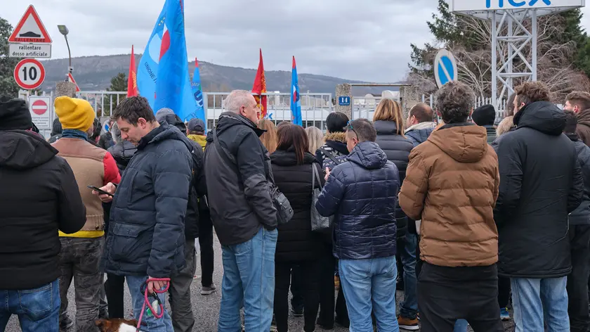 La sede di Flex, l’impianto passato di mano al fondo tedesco Faircap