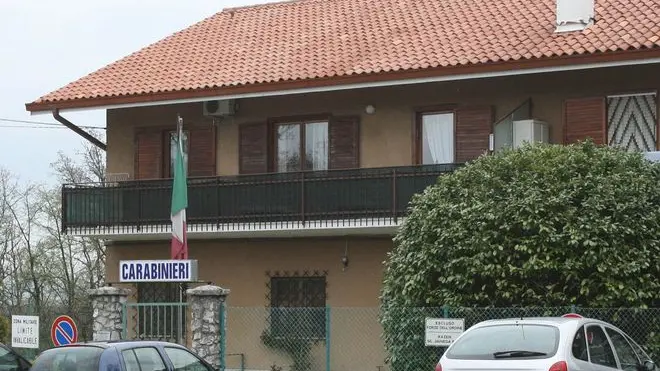 La caserma dei Carabinieri di Prosecco