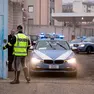 Una volante della Polizia a Monfalcone Foto Katia Bonaventura