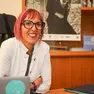 Romina Kocina nel suo ufficio di direttrice del Gect (foto Tibaldi)
