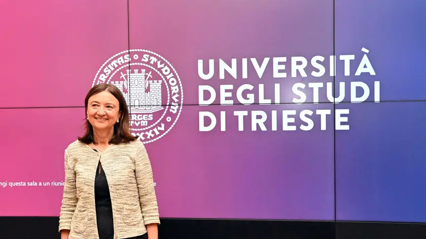 La nuova rettrice dell’Università di Trieste Donata Vianelli durante la presentazione alla stampa Foto Bruni
