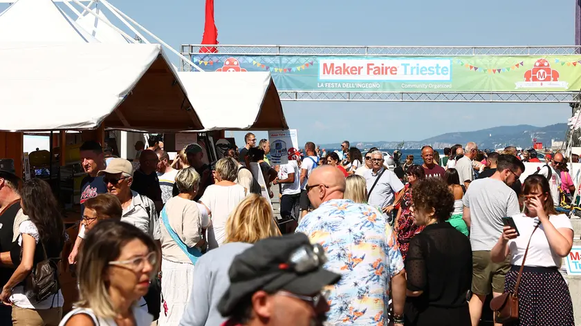 Una delle passate edizioni della Maker Faire Trieste Foto Lasorte