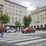 Il punto di via Carducci dove si è verificata l’aggressione foto Lasorte