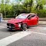 L'auto coinvolta nel sinistro