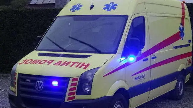 Un’ambulanza in Croazia