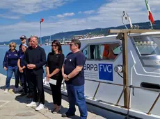 La presentazione della campagna di campionamenti dell’Arpa Fvg con l’assessore regionale alla Difesa dell’ambiente Fabio Scoccimarro e la direttrice dell’Agenzia Anna Lutman