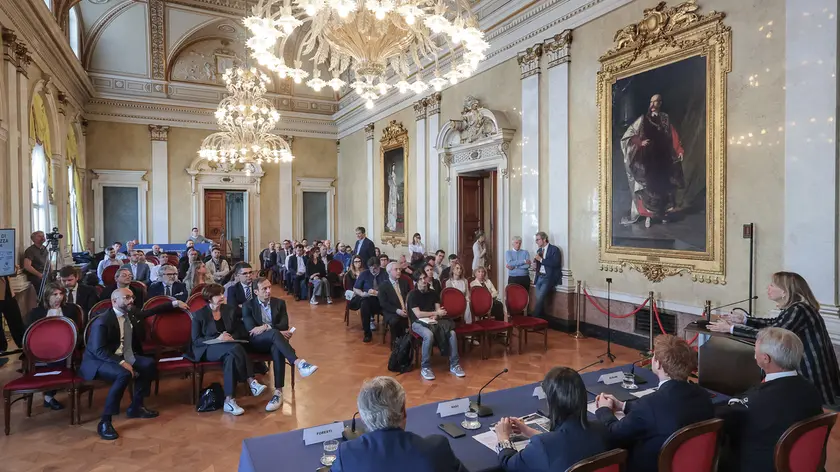 Un momento del roadshow dell’Agenzia di Cybersicurezza nazionale a Trieste. Foto Andrea Lasorte