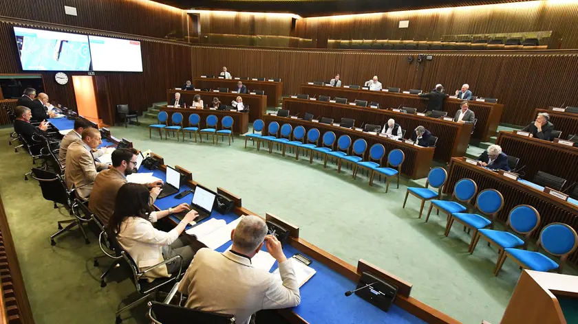 La seduta della prima commissione nel pomeriggio di lunedì
