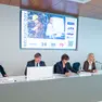 La presentazione, da sinistra: Gianni Fratte, Alessia Rosolen e Anna D’angelo