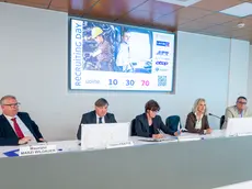 La presentazione, da sinistra: Gianni Fratte, Alessia Rosolen e Anna D’angelo