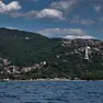 Il bosco del Bovedo, dove è previsto il passaggio della cabinovia (Lasorte)