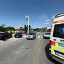 L'ambulanza a Sistiana