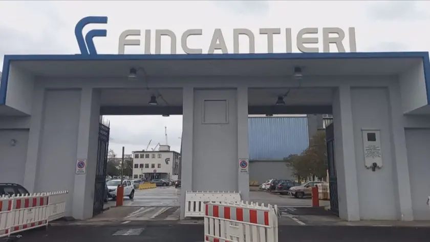 Il cantiere Fincantieri