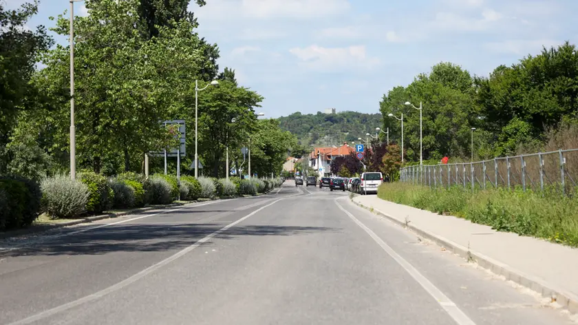 Via dell’Agraria, dove si sono verificati due dei cinque episodi denunciati nelle ultime ore. Foto Tibaldi